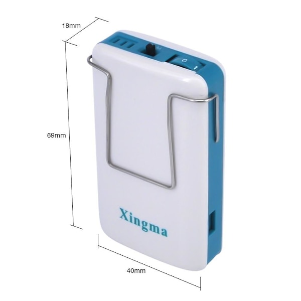 Xm-999e Hörselskydd Justerbar Liten Öra Bekväm Röst Dövhet Ljudförstärkare Batteri
