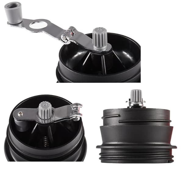 Håndkværn Kaffekværn Grinder Rustfrit Stål Hånd Spinner Grinder Kaffekværn (rød) |