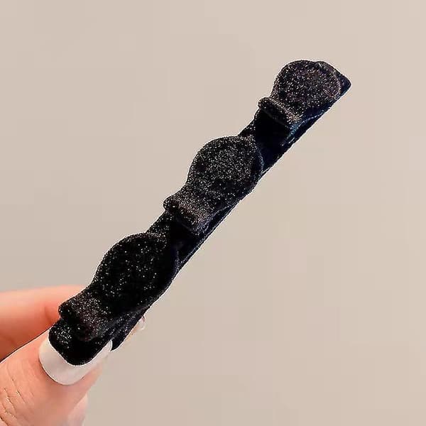 Flätade flockningshårklämmor Damklämmor Hårnålar Damhårtillbehör 3st