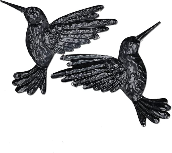 Kolibri seinätaidekoriste terassille