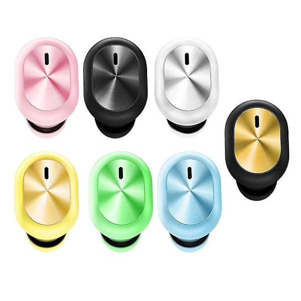 Langaton Bluetooth 5.0 -kuuloke Urheilu Vedenpitävä Kuuloke Mini-kuulokkeet Handsfree Stereo -kuulokkeet Mikrofonilla Kaikkiin Puhelimiin