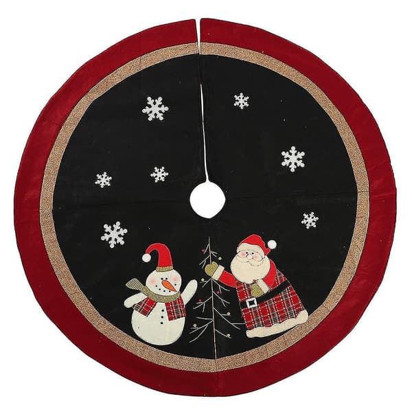 Julgransmatta - Snögubbe Jultomte Julgransmatta Högtid
