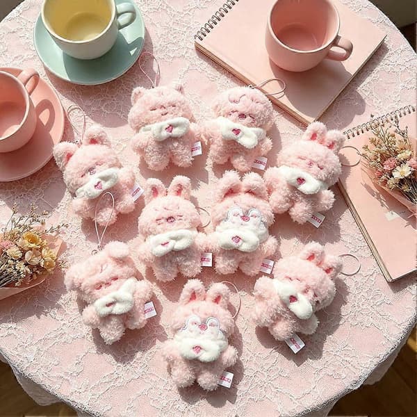 Stray Mini-pehmoavainperä - Kpop, 5 cm, pehmeä pehmo, laukkukoru Bbokaki