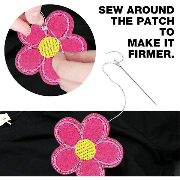 Dww-pakke med 26 broderede strygemærker (bogstaver), strygemærker, broderede badges, mærker til tøj, t-shirts, jeans, tasker,
