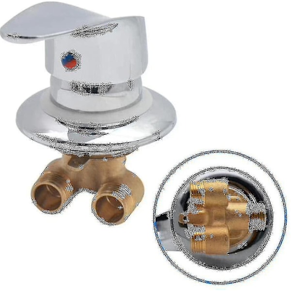 Shower Cabin Mixer Tap Brass Shower Faucet Outlet Diverter Chrome Shower Mixer Tap