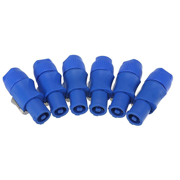 20 stk. 3 PIN AC Powercon-stik, han-stik NAC3FCA NAC3FCB AC-kabel 20A 250V strømstikadapter til scenespotlys (A) (som vist)
