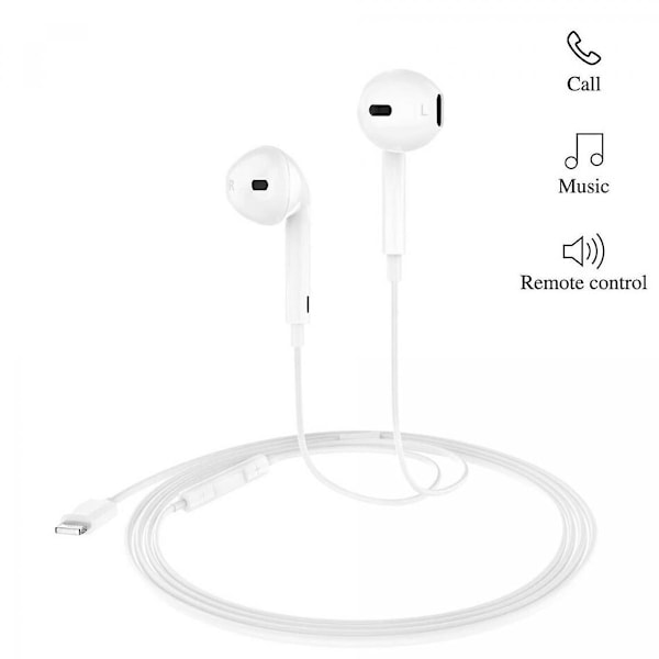 10/8/8plus X Lightning Stereo Bluetooth-hörlurar för