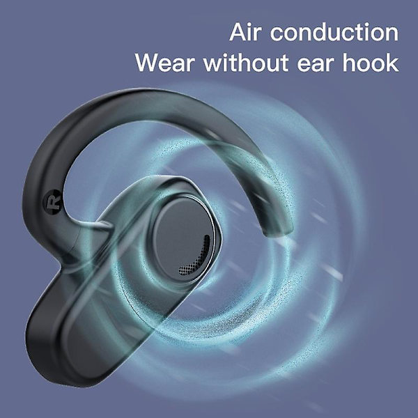 Bluetooth-headset, luftledning, ørekrok, headset, lang standby, forretningsøretelefon, støydemping, Bluetooth-hodetelefon, løpehode