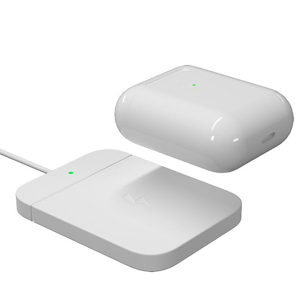 Trådlös laddare för hörlurar Snabbladdning Snabb trådlös laddningsplatta Qi trådlös laddare Mini säkerhet för Airpad Stark kompatibilitet Bärbar