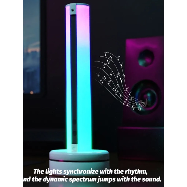 RGB Symphony Pickup Light Festival Party Atmosphere Light Game Desktop Rhythm Light LED-bildekorationsljus