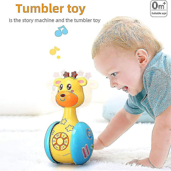 Baby Tumbler Leksaker Baby Leksaker Cartoon Tumbler Tumbler Leksaker För Barn Leksaker