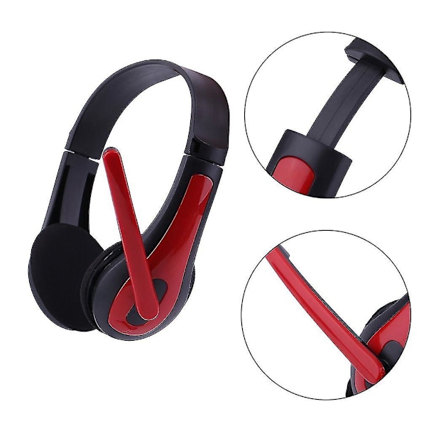 Jm-472 Universell datamaskin bærbar PC ergonomisk design 3,5 mm kablet spillhodesett