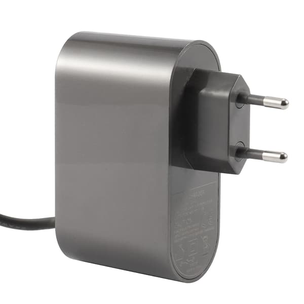 Laddare för V10 V11 dammsugare strömkabeladapter utbytbara delar EU-kontakt Ty（Grå）
