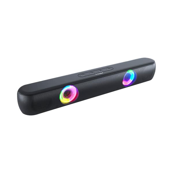 Trådløs Bluetooth-højttaler med lang subwoofer (gratis størrelse, sort)