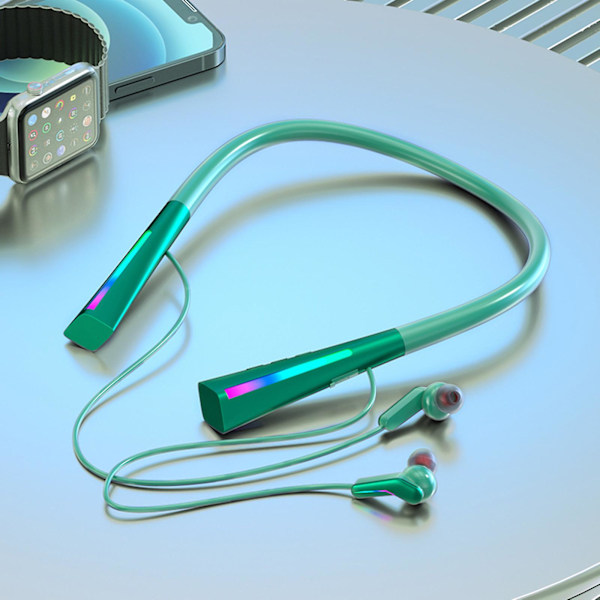 Langtidsholdbar RGB In Ear Trådløs Sports Bluetooth Headset A433