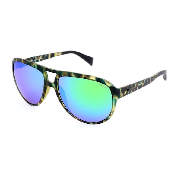 Solbriller Italia Independent I-I SPORT STYLE MOD. 0117 035.000 HAVANA GRØNN 57/15/135 MAN（57 mm，Multicolour）