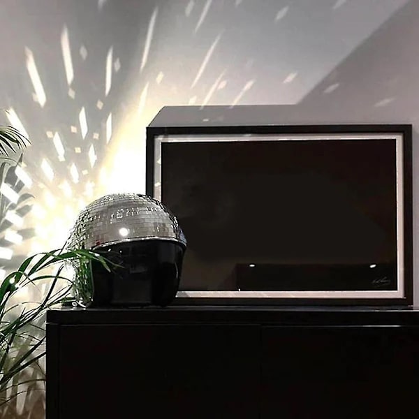 Discokula Hjälm Med Infällbar Visir För 2022 Nattklubb Coola Rekvisita（Silver）