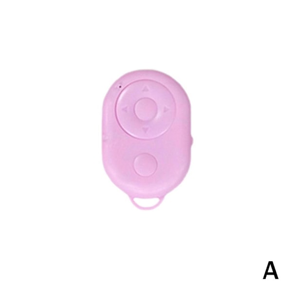 Smart Bluetooth Fingerband Fjärrkontroll Bärbar Fingertip Selfie Controller（rosa）