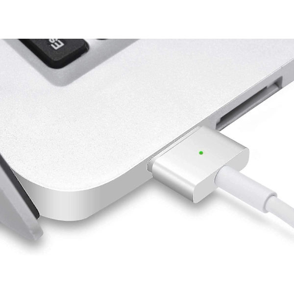 60W Mac Book Pro-oplader - Udskiftning 60W T-Tip Mac-oplader Gammel Mac Book-oplader, Universal strømadapter L-type Kompatibel med Mac Book Pro 13 tommer