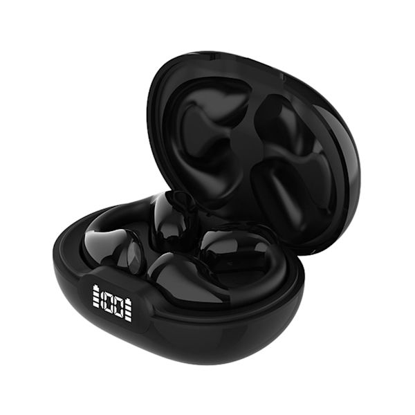 Intelligent Digital Clip-On Ear Bluetooth Headset 9D Stereo Surround Sound Bluetooth Headset
