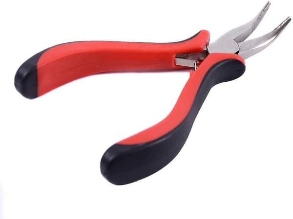 Silikon Mikro Extension Kit For Hår Og Fjær Extensions(svart)