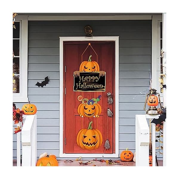 9 Halloween-riippukyltin sarja seinäkoristeluun