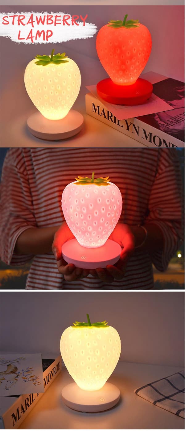 Berørings nattlys, dimbart, LED nattlys, Sili