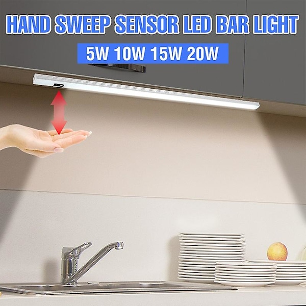 LED-sensorlampa LED-sensorlampa USB-lampa USB LED-lampa USB-sensorlampa Kökslampa USB-barlampa USB-handhållen lampa Nattlampa