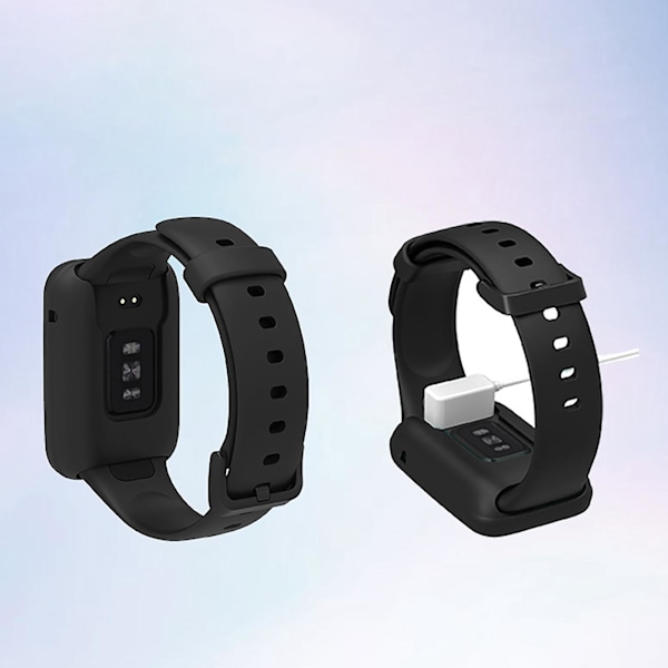 Justerbar silikone anti-ridse rem til Mi Band 7 Pro (hvid)