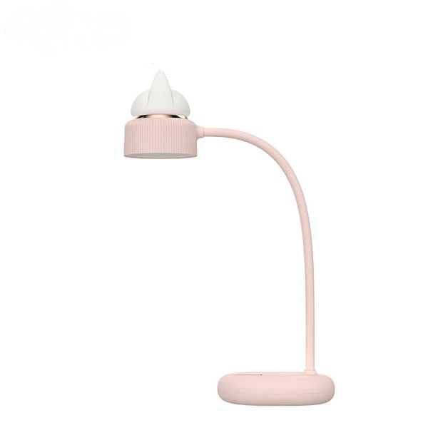 Børns LED-skrivebordslampe, sød kattenatlampe til soveværelser, mini