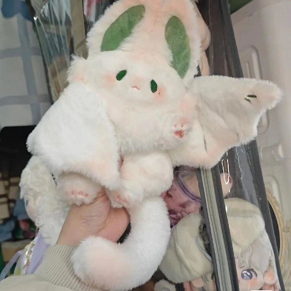 Kawaii Lepakko Kanin Pehmolelut Realistinen Täytetty Nukke Ihana Pehmeä Pehmo Tyyny Tyyny Pehmo Nukke Lapsille Vauvan Lohtua