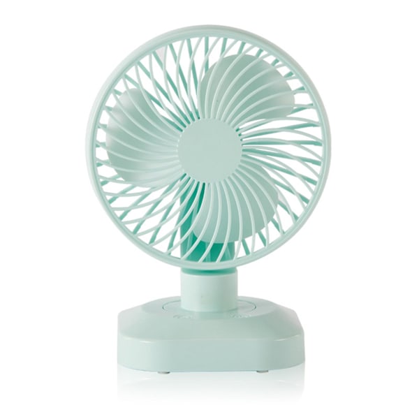 Portable Fan Ultra-Quiet USB Charging Handheld Desktop Fan Shaking Fan（GN）