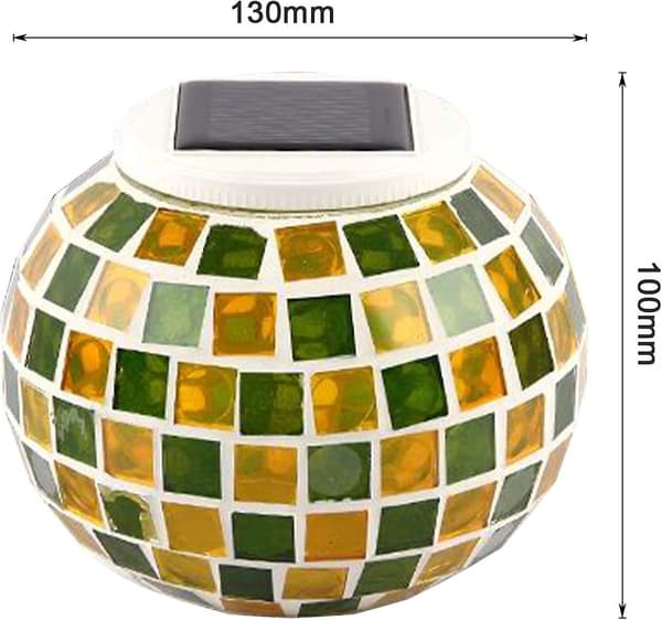 Solcelle lanterne sol dekoration lys sol have lys farveskiftende sol bordlampe