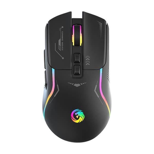 Billedsensor 6-knaps gamingmus 1000 Dpi optisk kablet gamingmus til bærbare computere Pc-spil | Mus (sort)