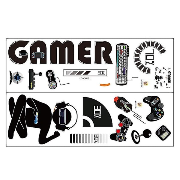 Numb Game Player Klistremerker Videospillere Med Klistremerker