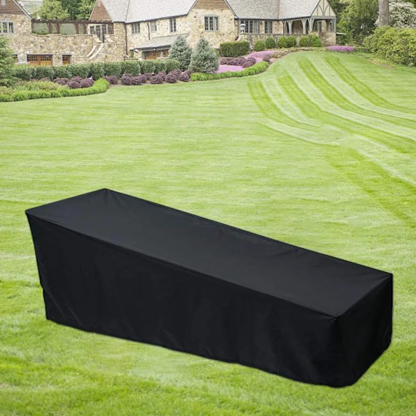 Solstolsöverdrag, Vattentätt Vindtätt UV-skyddande Överdrag för Trädgårdssängar, 210x75x40x80cm