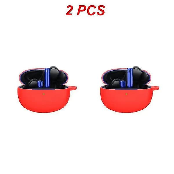1~5stk Vers E Buds 3 5.2 Earph 42db Aktiv Noice Cancelling Ph Ipx5（Rød 2stk）