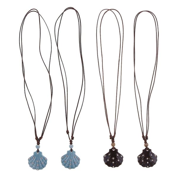 5x Förpackning med 2 Keramikhalsband