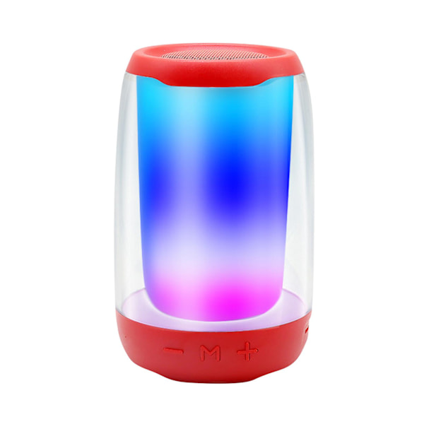Ny lille pulsation 4. generations grænseoverskridende Bluetooth-højttaler (rød)