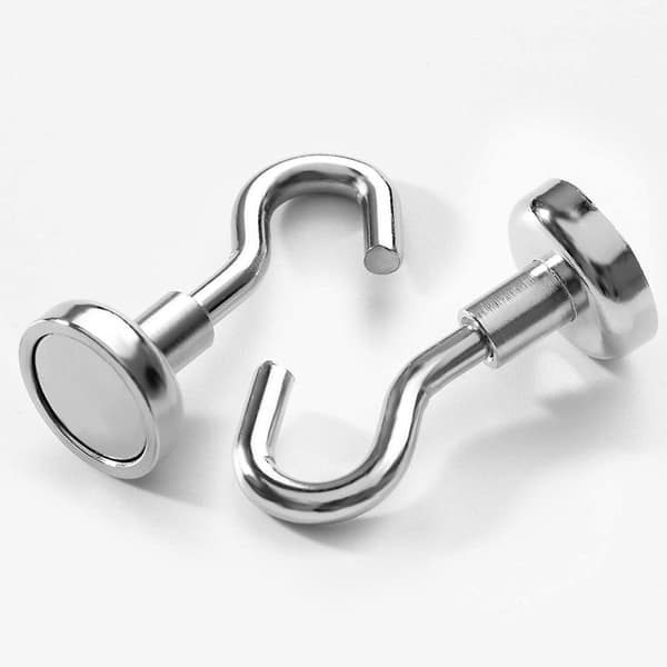 Magnetiska krokar Neodymium Magnet Magneter Med Krokar Håller 10 Pack Magnetiska Krokar Present