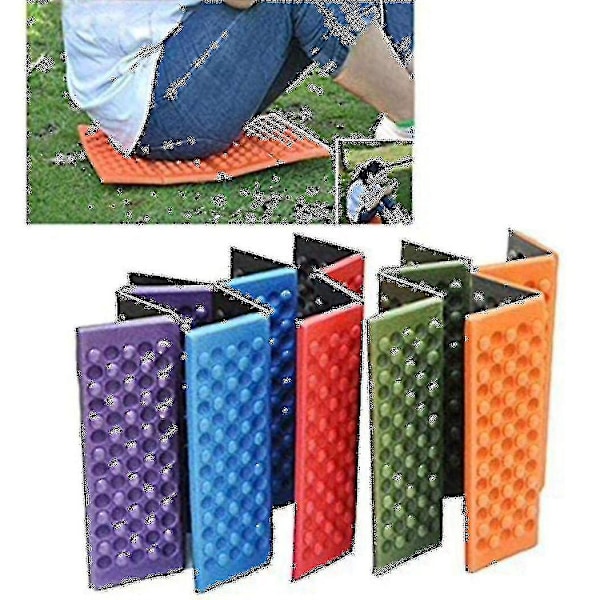 Campingmatter, sammenleggbare skummatter, vanntett sitteteppepute for utendørs camping, piknikpark, G