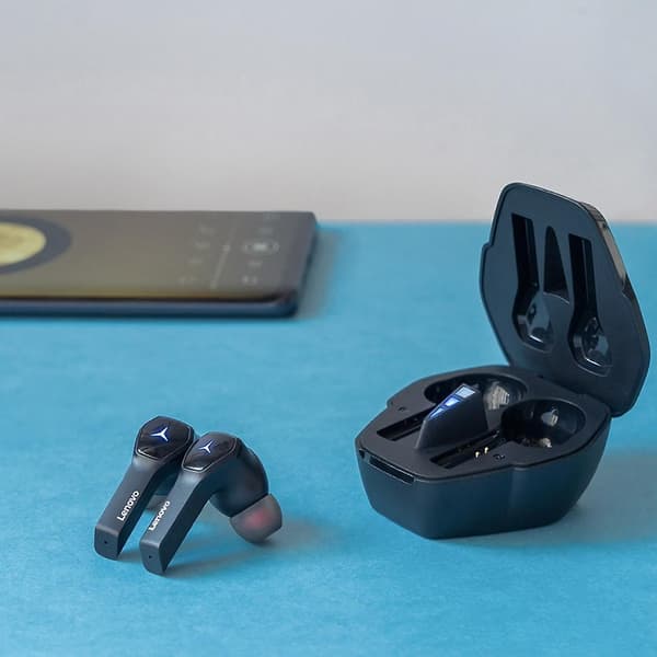 Bluetooth-hodetelefoner med mikrofon 400 mAh ladeboks ørepropper musikk ørepropper spillere ørepropper