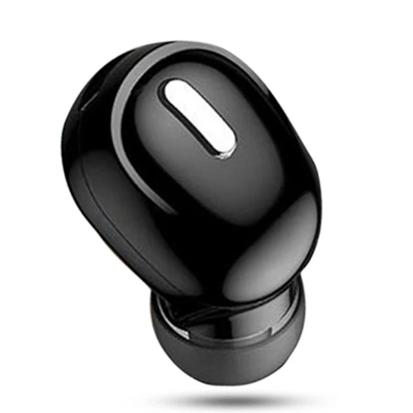 Trådlöst Bluetooth-headset för sport med mikrofon, handsfree, in-ear-headset (svart)