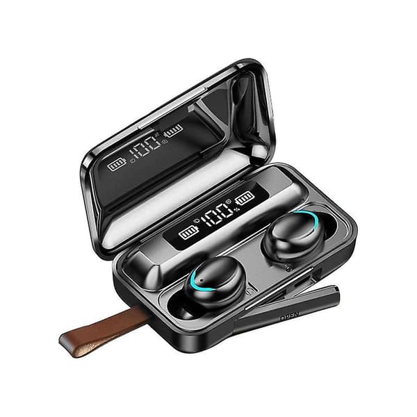 Trådløst mini-headset Bluetooth 5.0 Sport-øretelefon Bærbar ladeboks