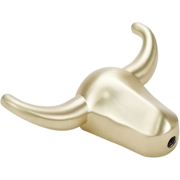 2 stk. Taurus Metal Knager i Zink Legering