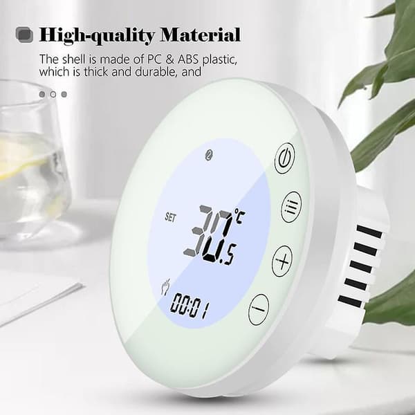 Smart WiFi-termostat med LCD-display Smart Radiatortermostat APP-kontroll inomhus Programmerbar konstant temperaturregulator Digital programmerbar