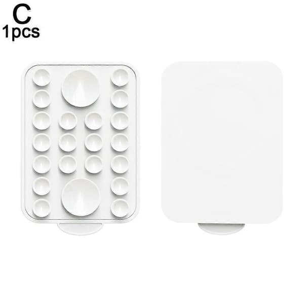 Magnetiskt silikonfodral för Magsafe med sugkopp White