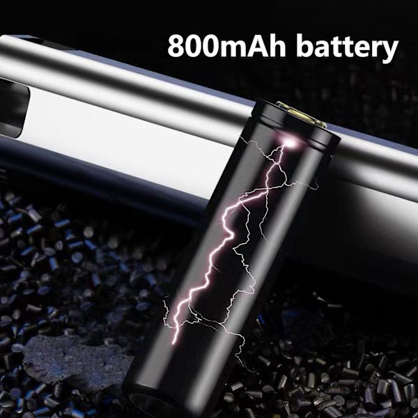 Ficklampa LED ficklampa USB uppladdningsbar 2000mA Batteri med stor kapacitet（C）