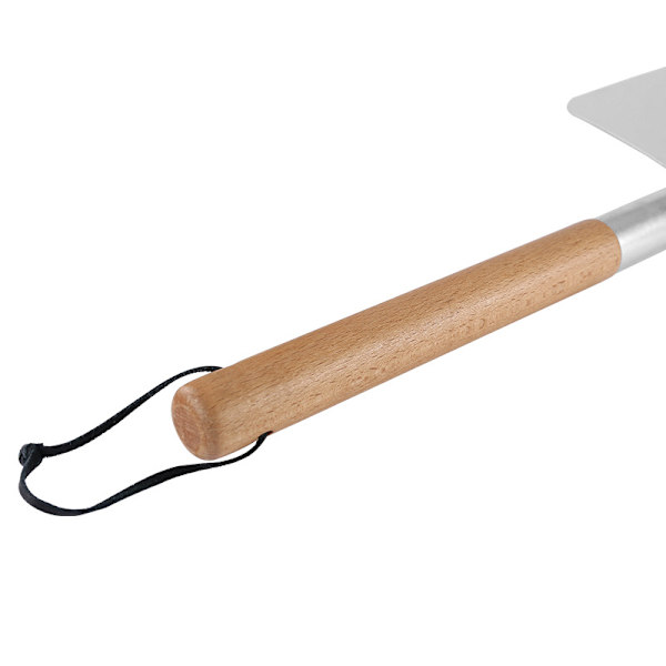 Pizzaspade - Professionell Autentisk Bakspatel - Högkvalitativ Pizzaspade - Aluminium och Trä Pizzaspade Mejsla Total längd ca 65cm