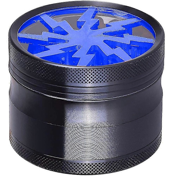 Pollenkvarn Crusher 63mm, 4-delat set med pollen skrapa